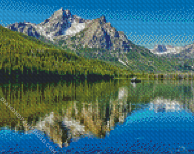 Stanley Lake Idaho diamond painting