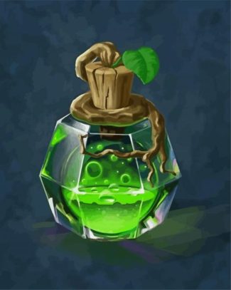 The Green Poison Diamond Painting
