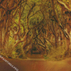 Trees Road Game Of Thrones Landscape Diamond Painting