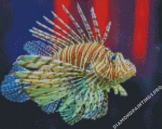 Tropical Lionfish Diamond Painting