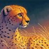 Wild Cheetah diamond painting