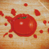 Aesthetic Tomatoes Ketchup Diamond Painting