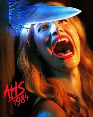 American Horror Story Serie Poster Diamond Painting
