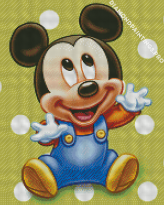Baby Mickey Mouse Diamond Painting