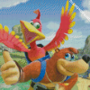 Banjo And Kazooie Game Characters Diamond Painting