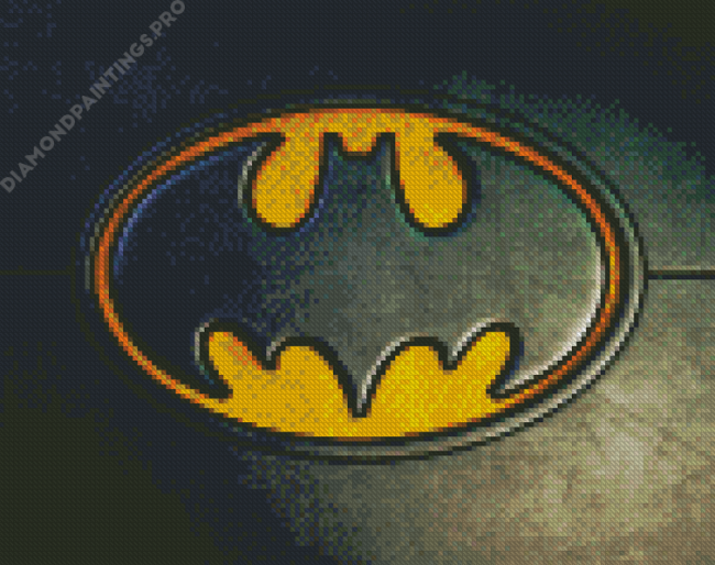 Batman Symbol Diamond Painting