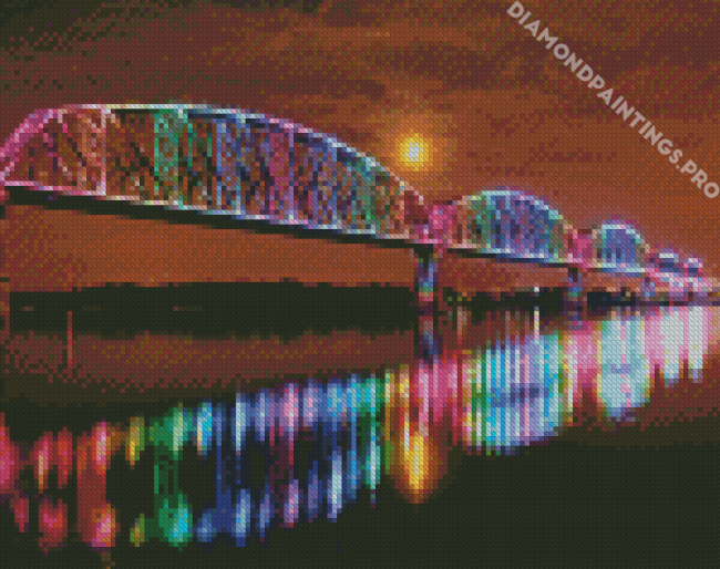 Big Four Bridge Louisville Diamond Painting