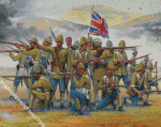 British Army Soldiers Diamond Painting
