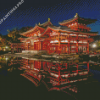 Byodo In Temple Reflection Diamond Painting