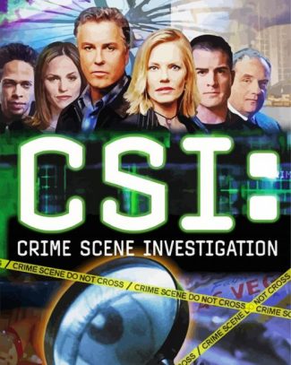 CSI Serie Poster Diamond Painting