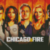 Chicago Fire American Serie Diamond Painting