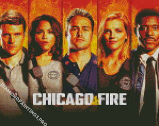 Chicago Fire American Serie Diamond Painting