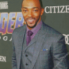 The Classy Actor Anthony Mackie Diamond Painting