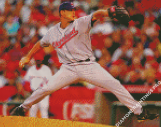 Cleveland Indians Player Diamond Painting