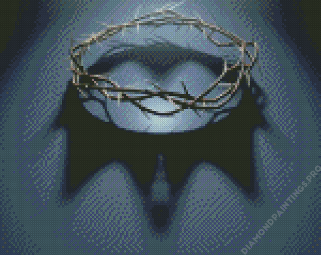 Crown Of Thorns Reflection Diamond Painting