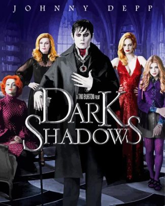 Dark Shadows Movie Poster Diamond Painting