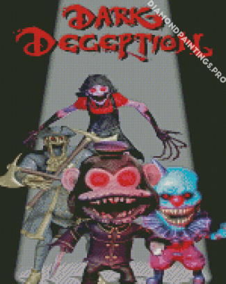 Dark Deception Game Poster Diamond Painting