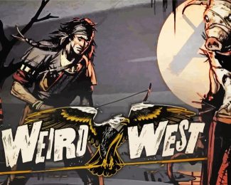 Deadlands Weird West Video Game Diamond Painting