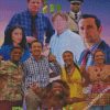 Death In Paradise Characters Poster Diamond Painting