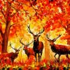 Deer Antlers Art Diamond Painting
