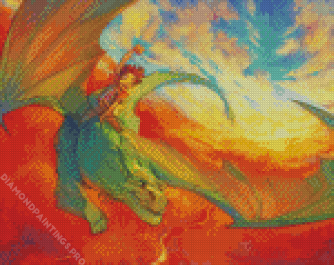 Disney Petes Dragon Art Diamond Painting