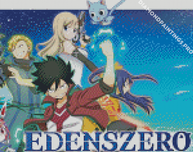 Edens Zero Anime Poster Diamond Painting