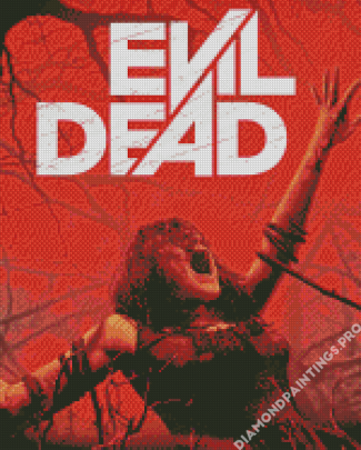 Evil Dead Movie Poster Diamond Painting
