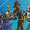 Fortnite Online Game Characters Diamond Painting