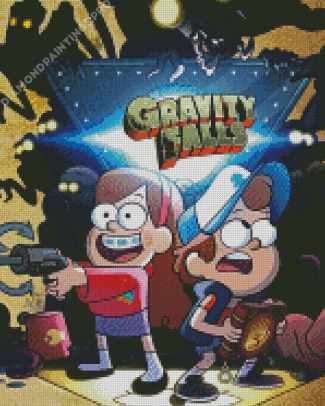 Gravity Falls Poster Diamond Painting