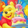 Happy Birthday Winnie The Pooh Diamond Painting
