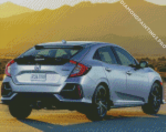 Honda Hatchback Diamond Painting