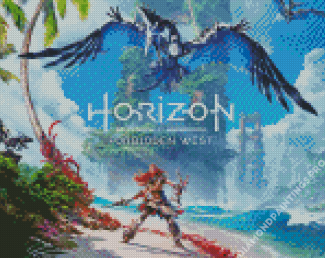 Horizon Forbidden West Poster Diamond Painting