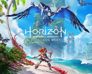 Horizon Forbidden West Poster Diamond Painting