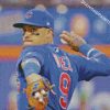 Javier Baez Baseballer Diamond Painting