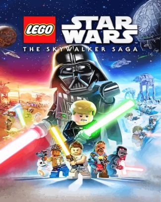 Lego Star Wars Video Game Diamond Painting