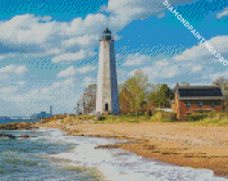 Lighthouse Point Park Diamond Painting