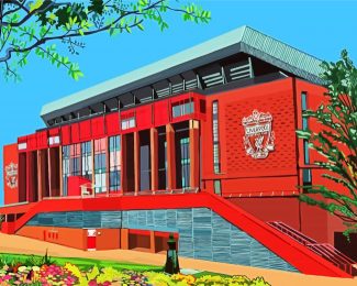 Liverpool Anfield Stadium Diamond Painting