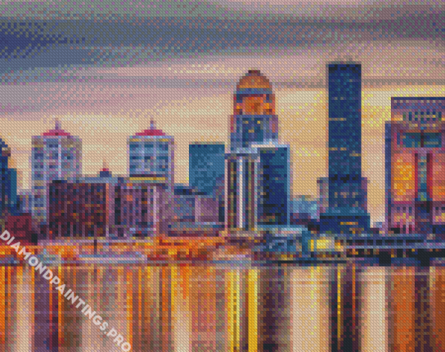 Louisville Skyline Diamond Painting