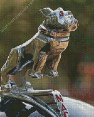 Mack Truck Bulldog Diamond Painting