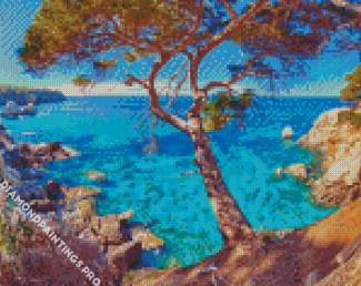 Mallorca Seascape Diamond Painting