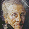 Old Lady Diamond Painting