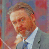 Patrick Roy Hockey Coach Diamond Painting