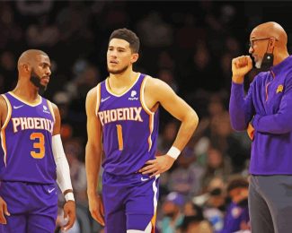 Phoenix Suns Players Diamond Painting