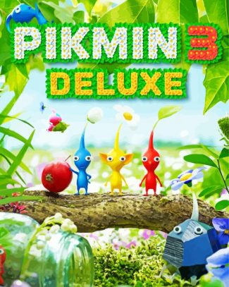 Pikmin Deluxe Game Diamond Painting