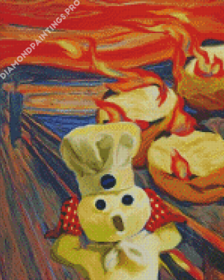 Pillsbury Doughboy Art Diamond Painting