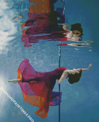 Pole Dancer Underwater Diamond Paintings