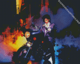 Purple Rain Movie Poster Diamond Painting