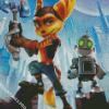 Ratchet And Clank Video Game Diamond Painting