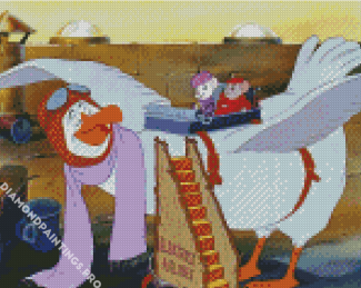 The Rescuers Characters Diamond Painting