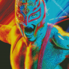 The Famous Wrestler Rey Mysterio Diamond Painting